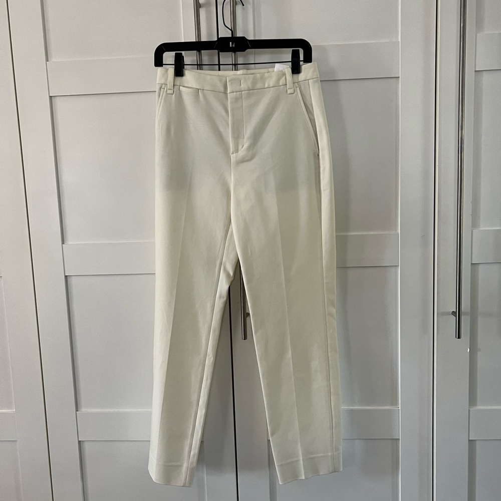 Vince women’s cream trousers - size 2